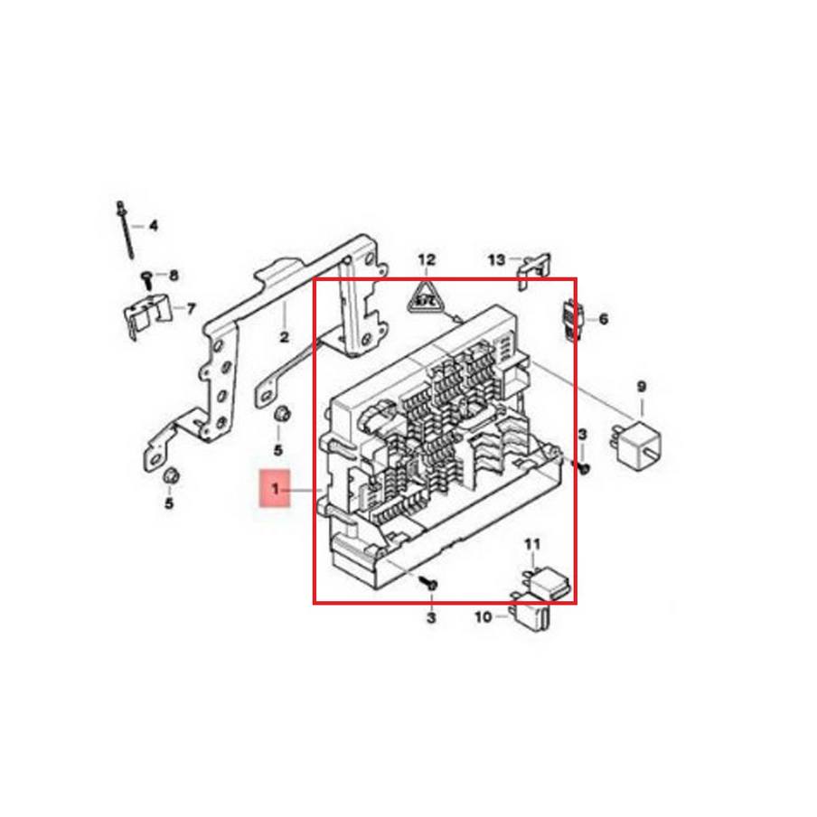 Power Distribution Box - Front